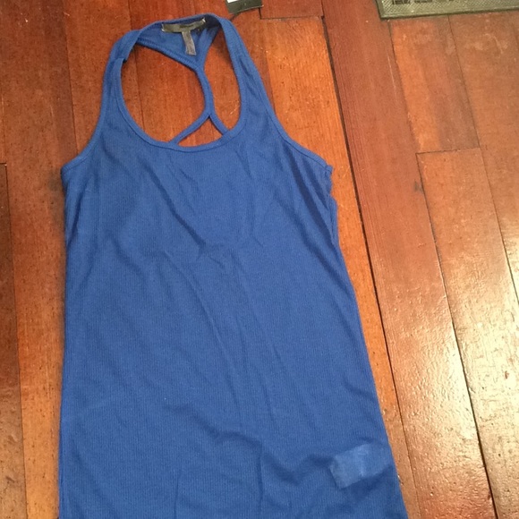 Blue tank top - Picture 1 of 2